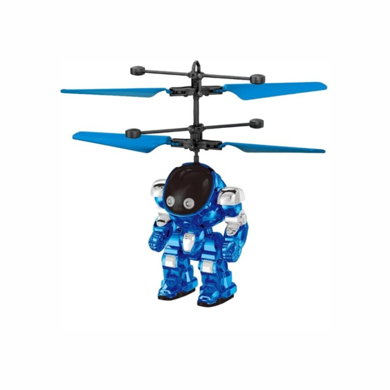 Robot Volante RC – Controllo Gestuale e Luci Sospese